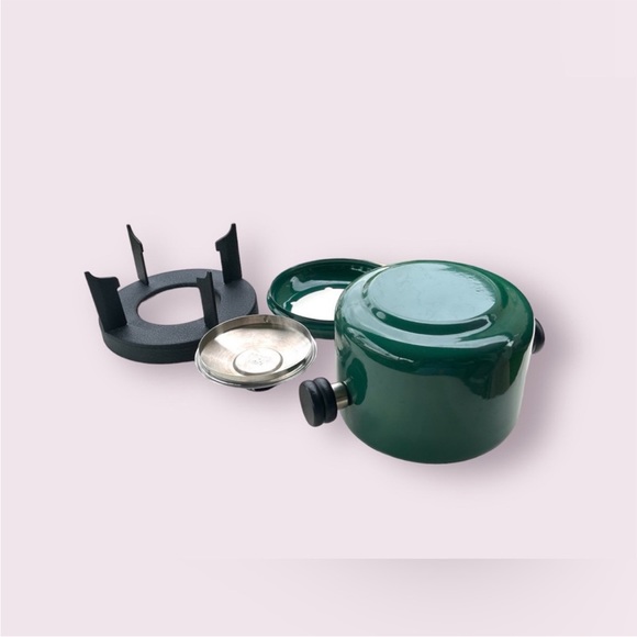 Copco Fondue Pot & Stand Enamel Hostess Set - Picture 9 of 12